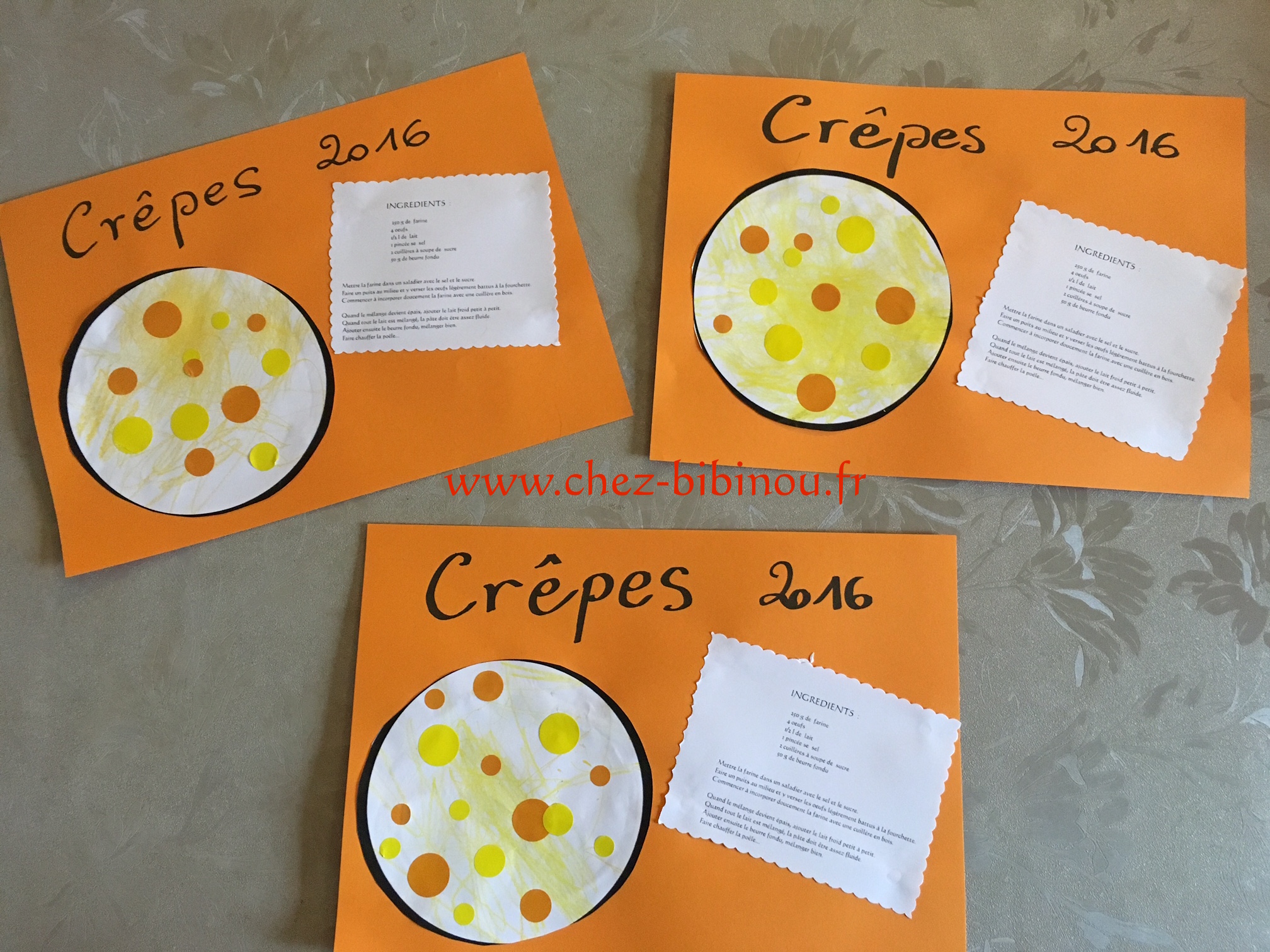 Recette de crêpes