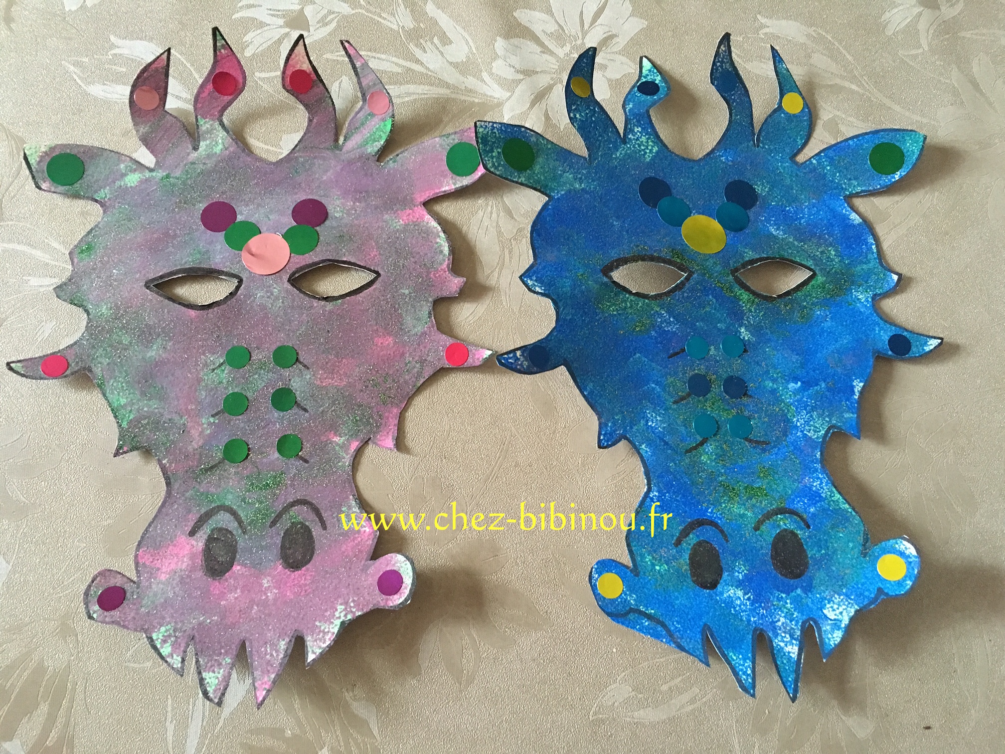 Masque de dragon (pour petits)