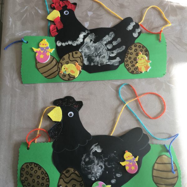 Poule pour petits